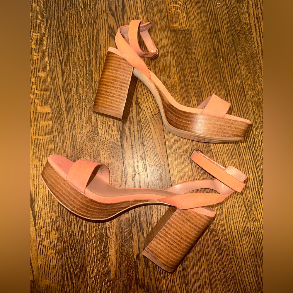 Nordstorm Coral Noanita Lea Heeled Sandal